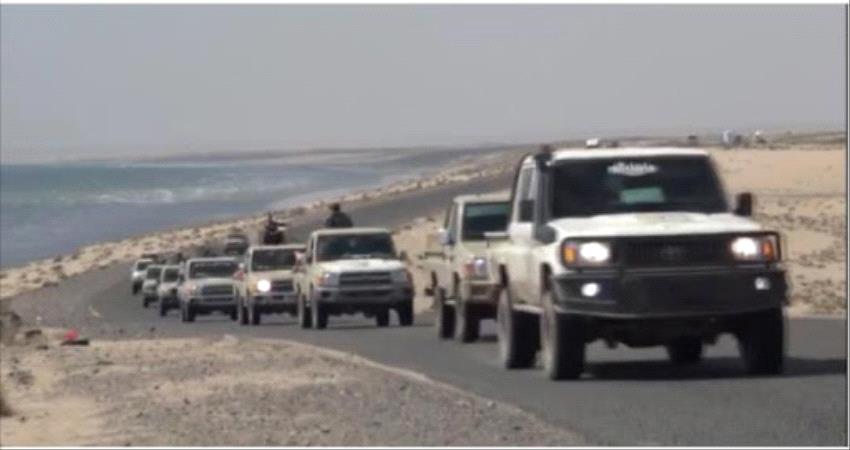 قوات العمالقة تواصل انتشارها في أبين 