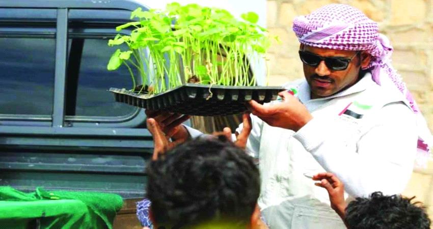 «خليفة الإنسانية» تواصل دعم القطاع الزراعي في سقطرى