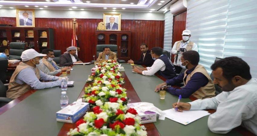 وفد من برنامج الغذاء العالمي يصل المهرة