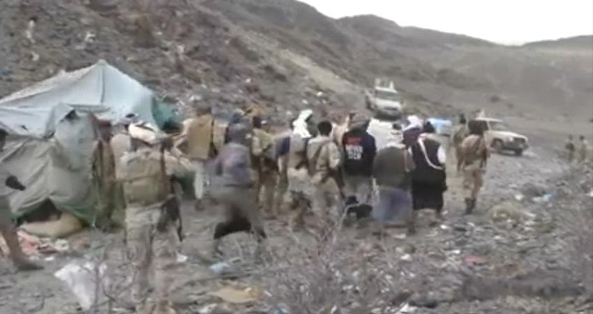 قيادات من العمالقة يطلعون على قوات حفظ السلام في أبين