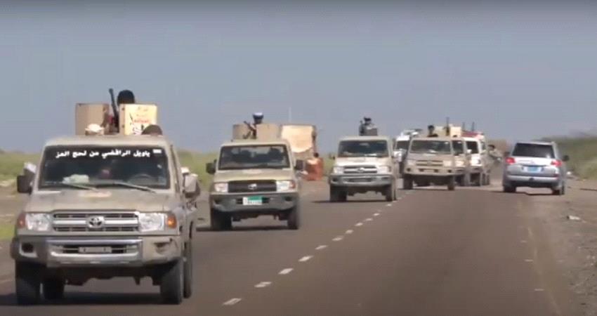 ألوية العمالقة تبذل جهود فعلية لفض النزاع في أبين 