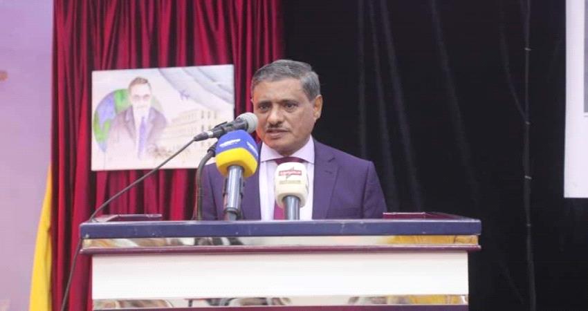 البحسني : حضرموت وأبنائنا يستنكرون بشدة العمل الإجرامي الذي استهدف مطار عدن