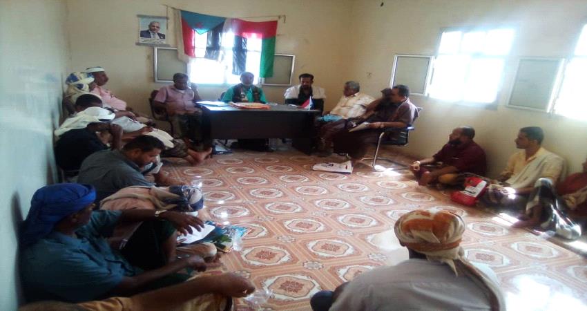 رئيس انتقالي تبن يشدد على ضرورة تفعيل الدوائر الانتقالية في قرى المديرية 