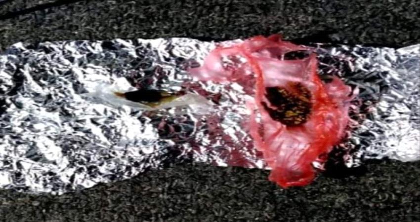 ضبط مواطن بحوزته حشيش مخدر شرق المكلا