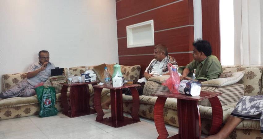 لجنة لأجل لحج لدعم تناقش أنشطتها المنفذة بالمحافظة لدعم القطاع الصحي