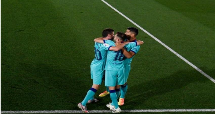 تعرف على تشكيلة برشلونة الرسمية أمام إسبانيول بالديربي