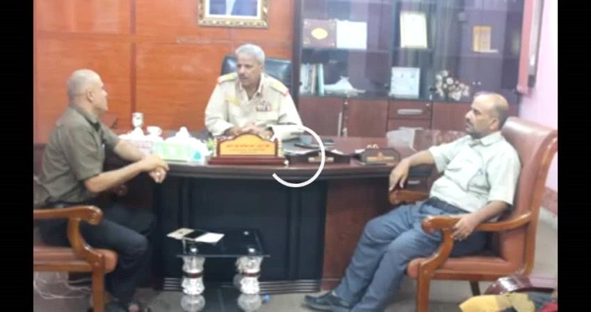 لقاء يناقش الأوضاع الخدمية والصحية لمديرية حبيب جبر بلحج