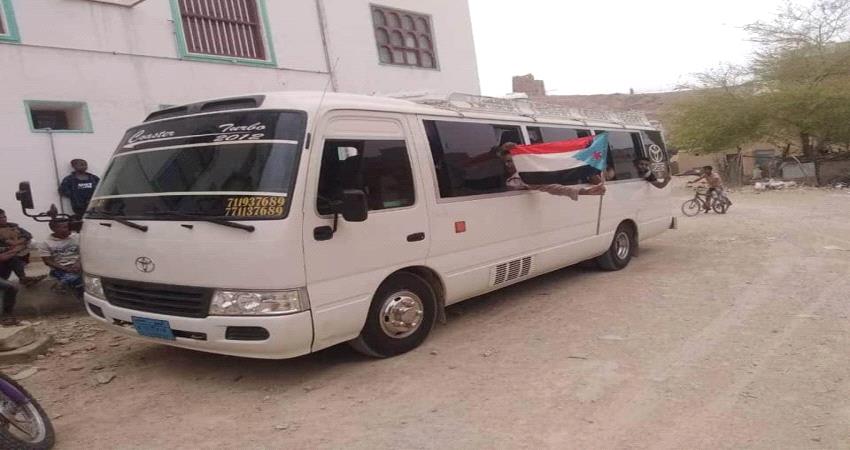 وصول أول وفد من أبناء القطن إلى المكلا للمشاركة في مليونية "الانتقالي يمثلنا" 