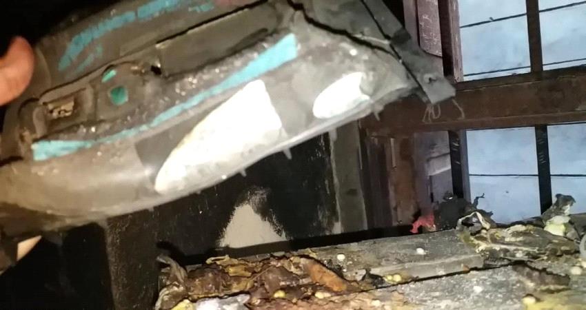 الضالع .. حريق يلتهم منزل من ثلاثة أدوار