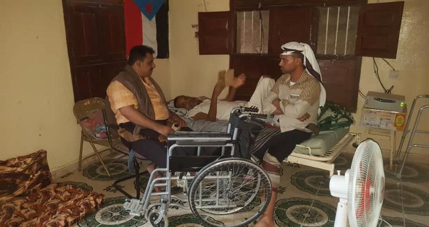 رئيس انتقالي لحج يطمئن على صحة عضو الجمعية الوطنية العميد الجعدي