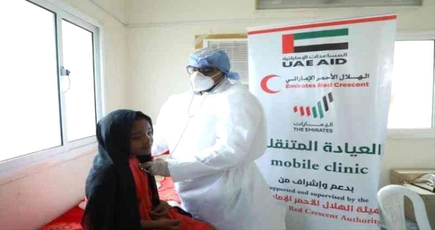 هلال الامارات يستأنف العيادات المتنقلة في حضرموت