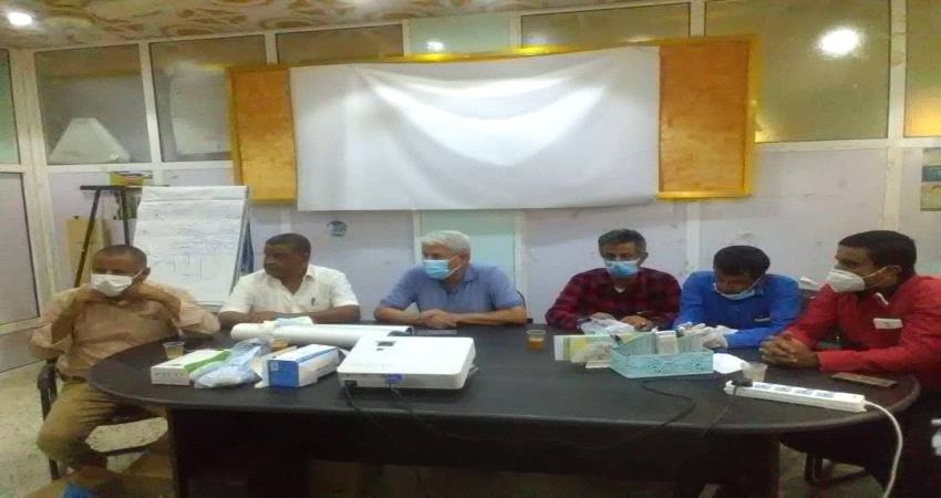 استعدادات لتنفيذ حملة تحصين ضد شلل الأطفال في لحج 