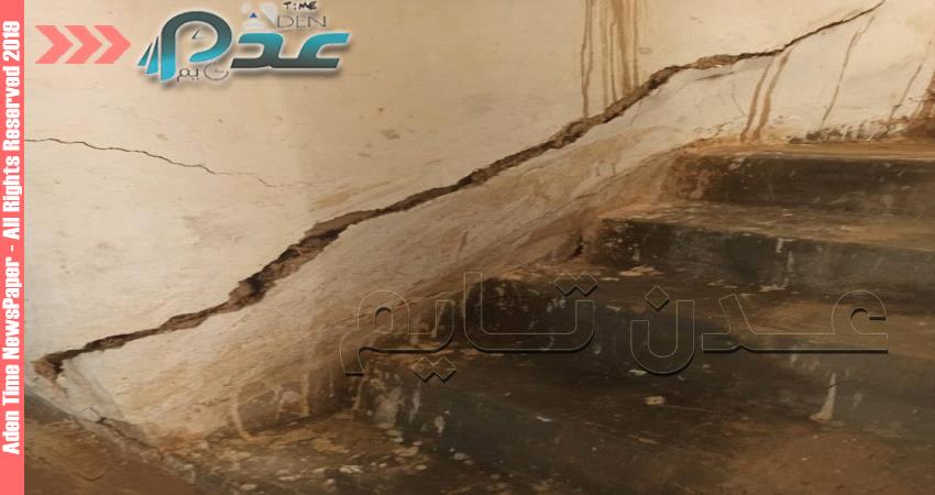 مخاوف من تفاقم الاضرار بمدينة شبام إثر  الأمطار الغزيرة