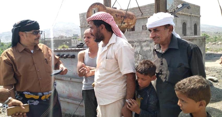 لحج.. الداعري يوجه بحل مشكلة سقوط محول كهرباء بردفان