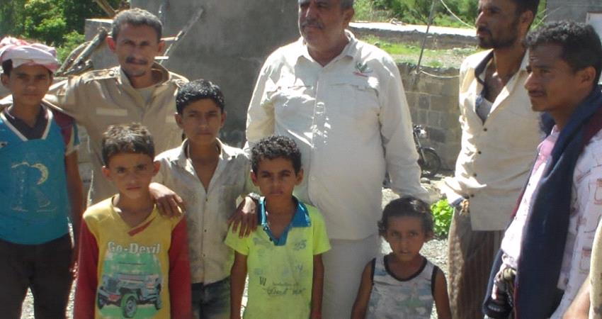 مشروع مسام والبرنامج الوطني لنزع الألغام يحتفل بأفراح العيد بجبهات الضالع