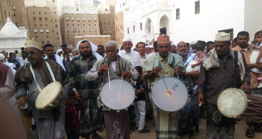 مظاهر الاحتفال بالعيد في شبام حضرموت