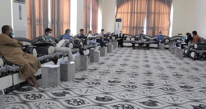  حضرموت .. بحث تدخّلات المنظمات الدولية العاجلة لمساعدة الأسر المنكوبة بالمديريات الغربية