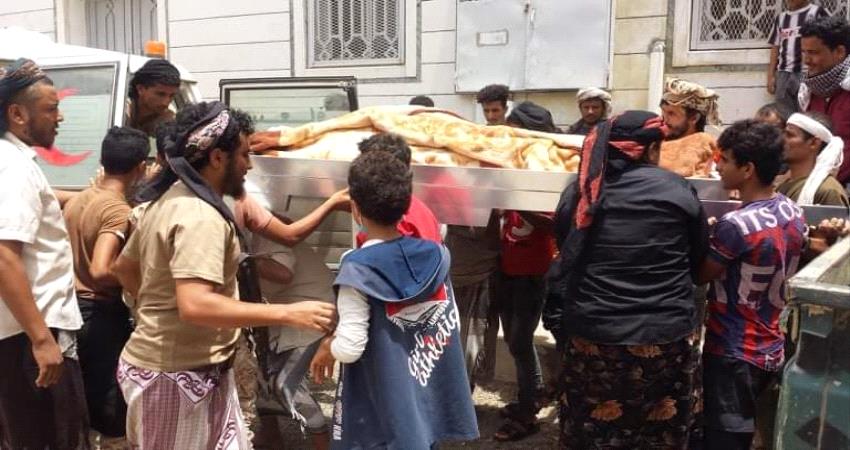 تشييع جثمان الشهيد الفنيع من جبهة الشيخ سالم بابين