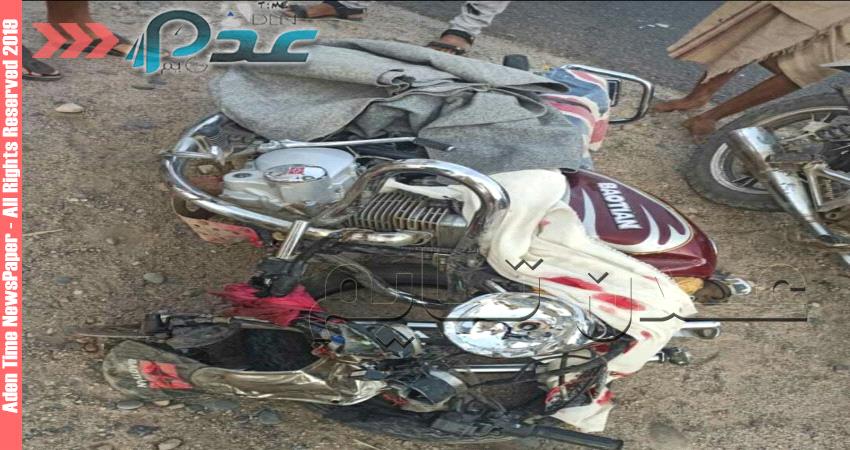 وفاة شاب اثر حادث مروري في لحج ..(صور) 