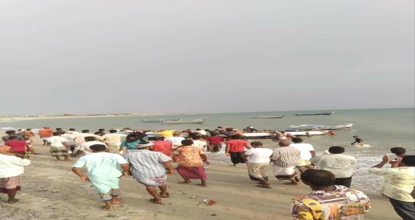 وصول الدفعة الثانية من الصيادين اليمنيين المفرج عنهم من ارتيريا بعد وساطة اماراتية