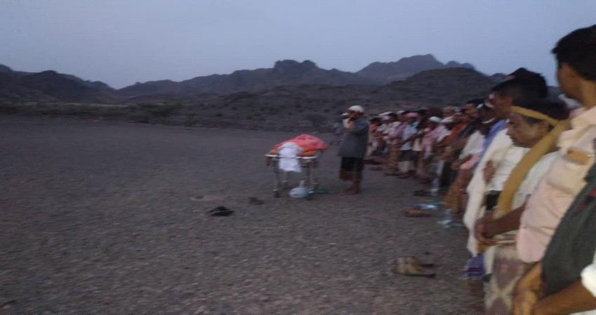 مسيمير لحج تودع شهيد معركة اجتثاث الإرهاب بأبين