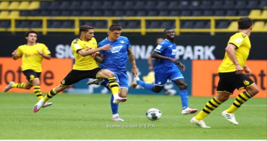 هوفنهايم يسحق دورتموند برباعية في الدوري الألماني