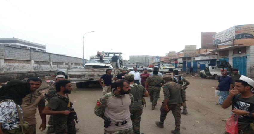 تواصل حملة تنظيم اسواق عدن