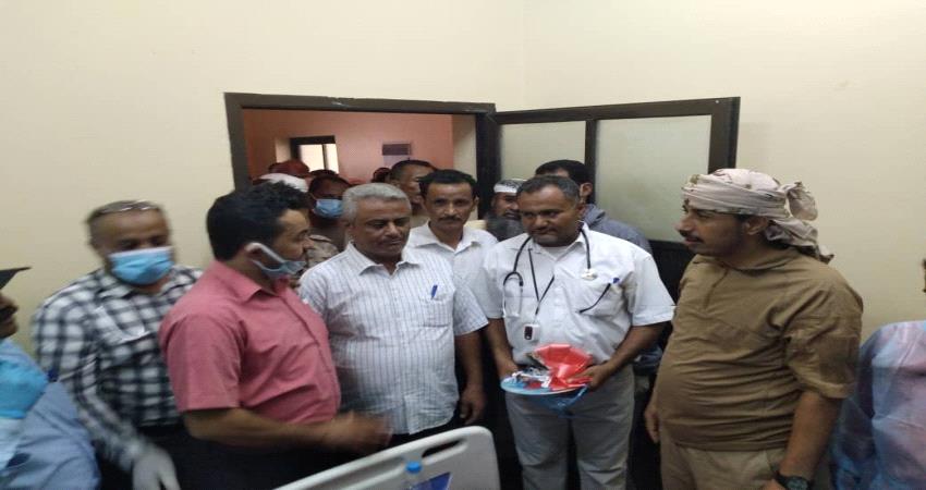 لحج.. افتتاح محجر صحي لمرضى كورونا بردفان 