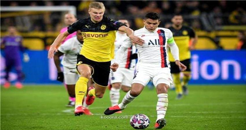 مباراة باريس سان جيرمان وبورسيا دورتموند بدون جمهور 