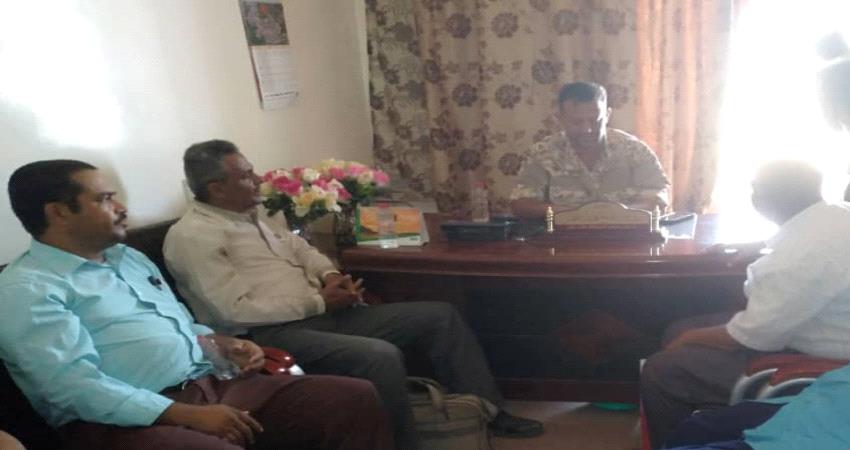 مناقشات لتجهيز محجر صحي في الضالع