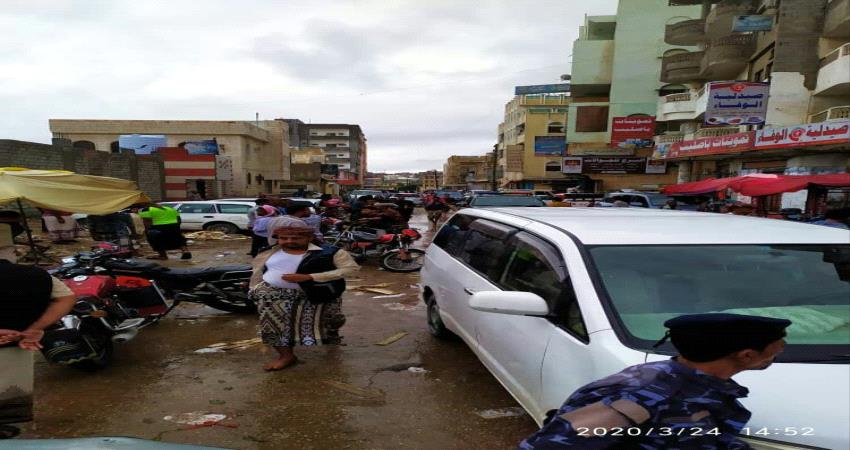 حملات أمنية لمنع البيع والتجمعات في أسواق القات بساحل حضرموت 