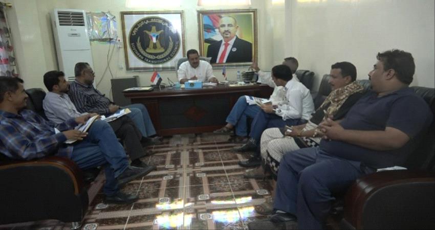 انتقالي لحج ينسق مع السلطة المحلية والصحة العالمية لمجابهة مخاطر جائحة #كورونا