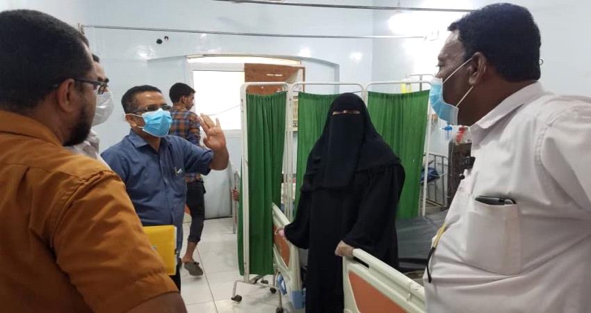 مستشفى الأمومة بالمكلا يكمل استعداداته  لمواجهة كورونا 