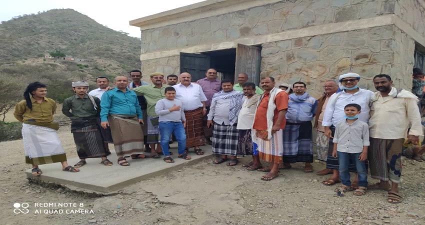 لحج.. وفد حكومي يقف على ازمة المياه في منطقة" شعب" 