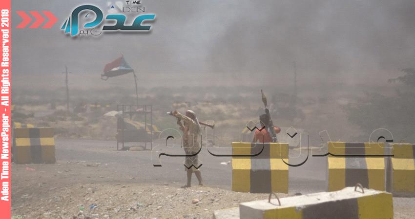 القوات الجنوبية تهدم غرفة العمليات العسكرية الإخوانية بأبين