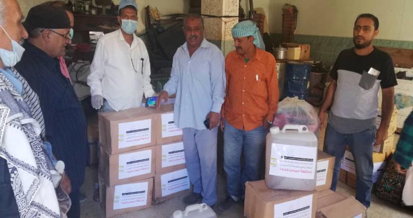 الصندوق الخيري يقدم مساعدات طبية لمديرية الشعيب لمواجهة كورونا