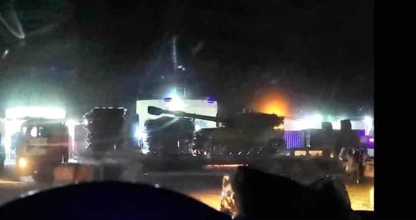 عاجل/معارك عنيفة في محيط قرن الكلاسي بأبين وسط تحليق للطيران