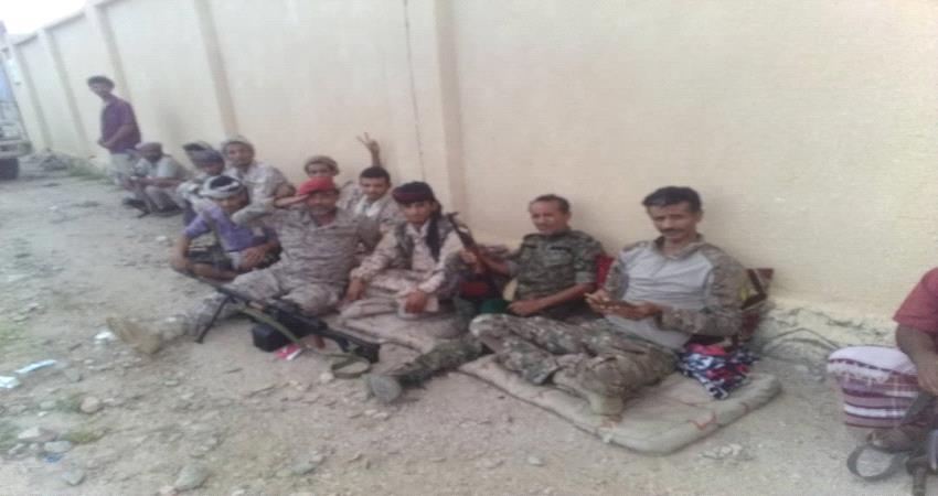 اللواء التاسع صاعقة يفض اشتباكات قبلية غربي لحج