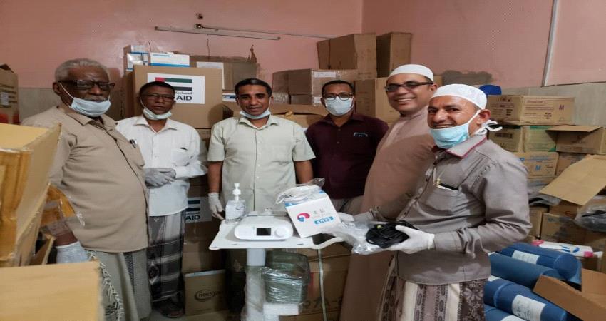 نصيب تريم لمجابهة "كورونا" غيض من فيض الدعم الإماراتي