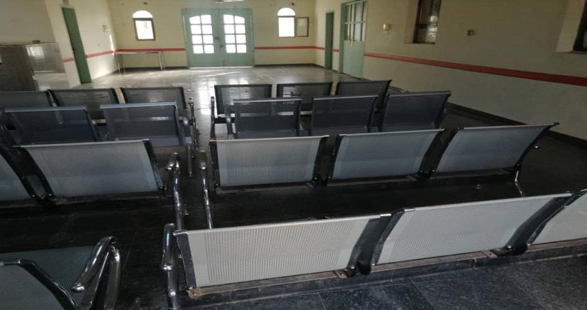 الاعداد لتجهيز مركز عزل الحميات برازي أبين