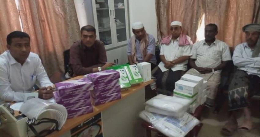 الإنتقالي يدعم مستشفى ساة بحضرموت بمستلزمات طبية