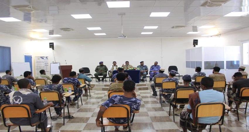 حضرموت.. محاضرة توعوية حول مخاطر المخدرات في معسكر النجدة