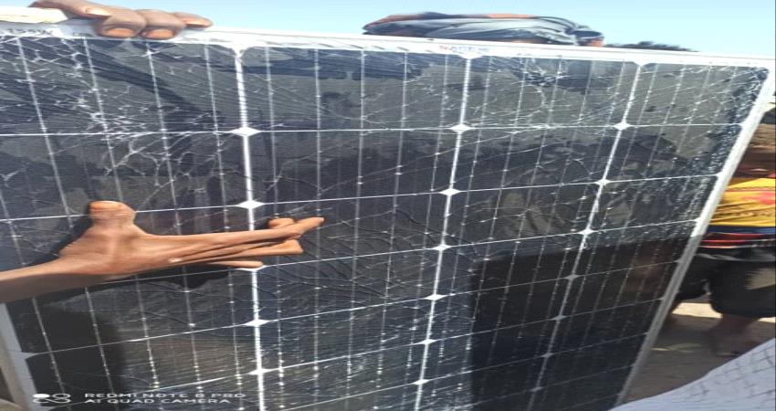 رغم بروز اثآر الخدوش عليها.. تهافت كبير على شراء الواح الطاقة الشمسية بلحج