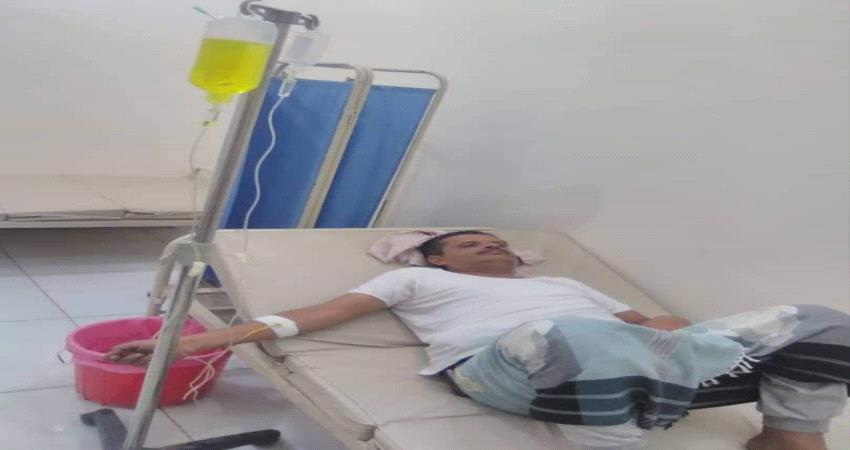 نقل متحدث القوات الجنوبية في محور أبين إلى المستشفى