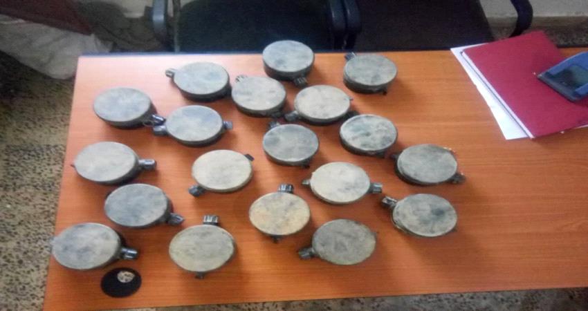 لحج.. العثور على ألغام فردية بداخل معسكر سابق للشرعية