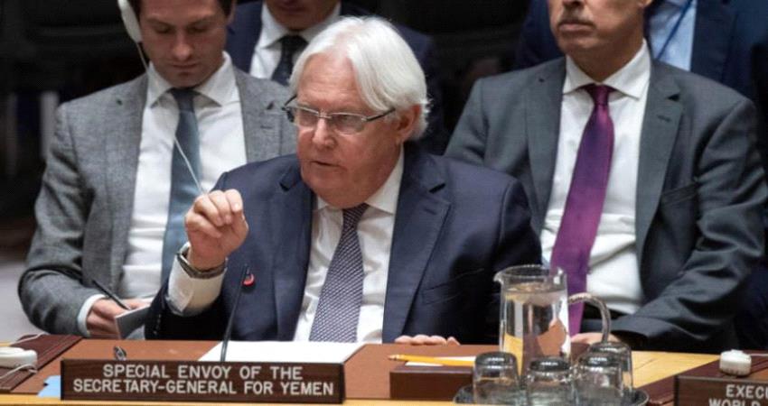 غريفيث يفضح موقف المليشيات الحوثية من خزان صافر