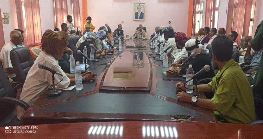 محافظ لحج: ينبغي على المحافظة أن تستعيد مجدها وتاريخها الحضاري