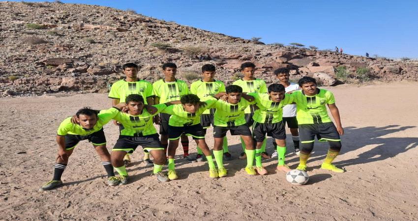 الصقور يطيح بالشرطه في الدوري التنشيطي الكروي لنادي المجد شبوه