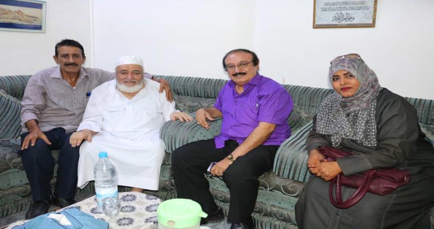 زيارة تفقدية للشخصية الوطنية اللواء أحمد مهدي المنتصر