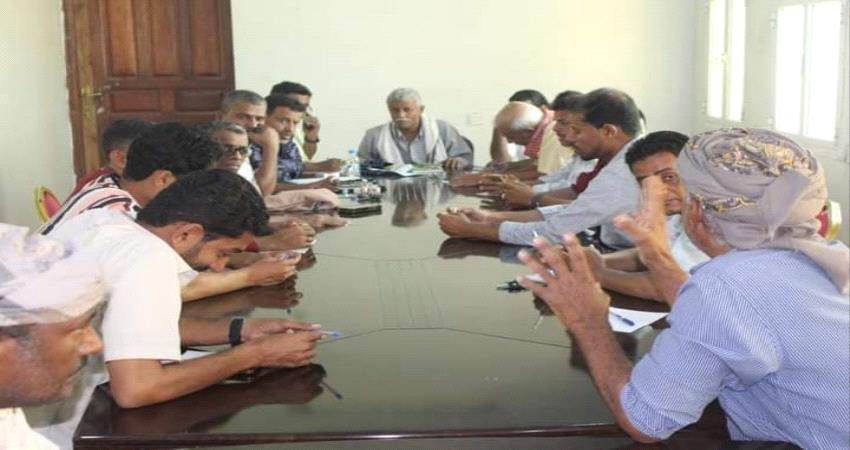 حضرموت....انعقاد إجتماع طارئ تحسبا لسوء الاحوال الجوية بالشحر 